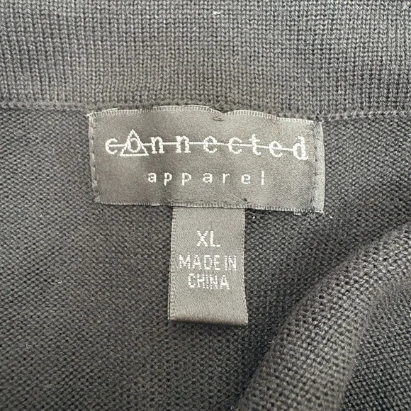 CONNECTED APPAREL Black Textured Sleeveless Dress - Picture 9 of 12